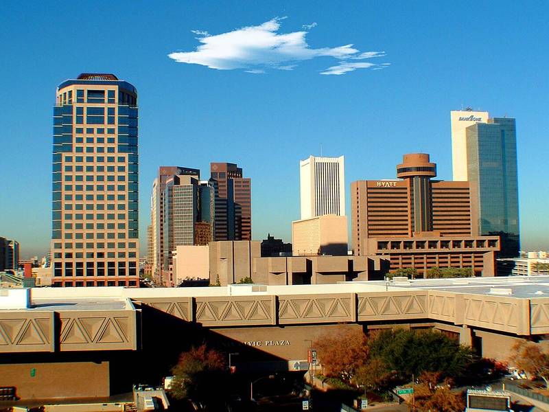 Phoenix skyline